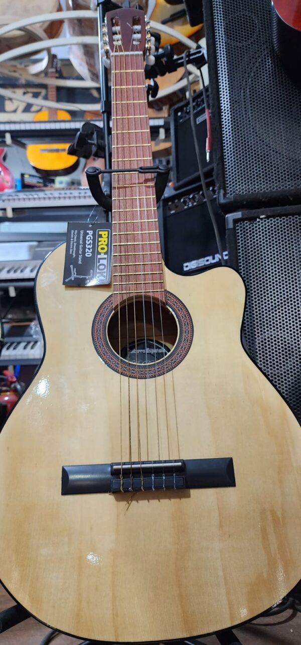 Guitarra Criolla Clasica C/Microfono De Estudio C/Corte Nacional Radalj ARVILLA.