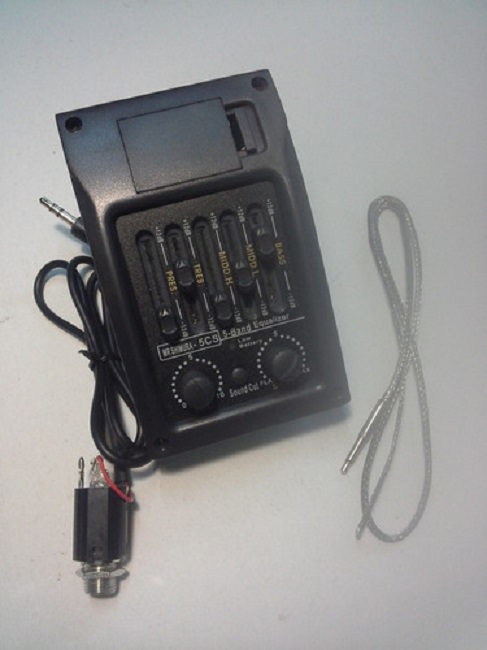 Microfono Pre Ecualizador 5CS Acustica O Criolla 5 Bandas Mr Shimura BREYER