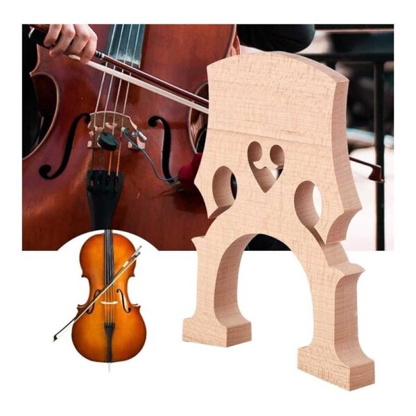 Puente PC44 Para Cello 4/4 De Maple Arce Stradella MJ MUSIC