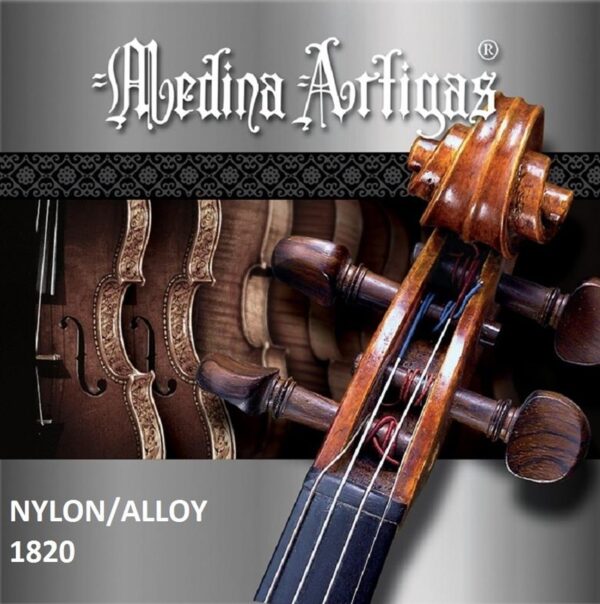 Cuerdas Para Violin 1820 Perlon Medina Artigas BASE