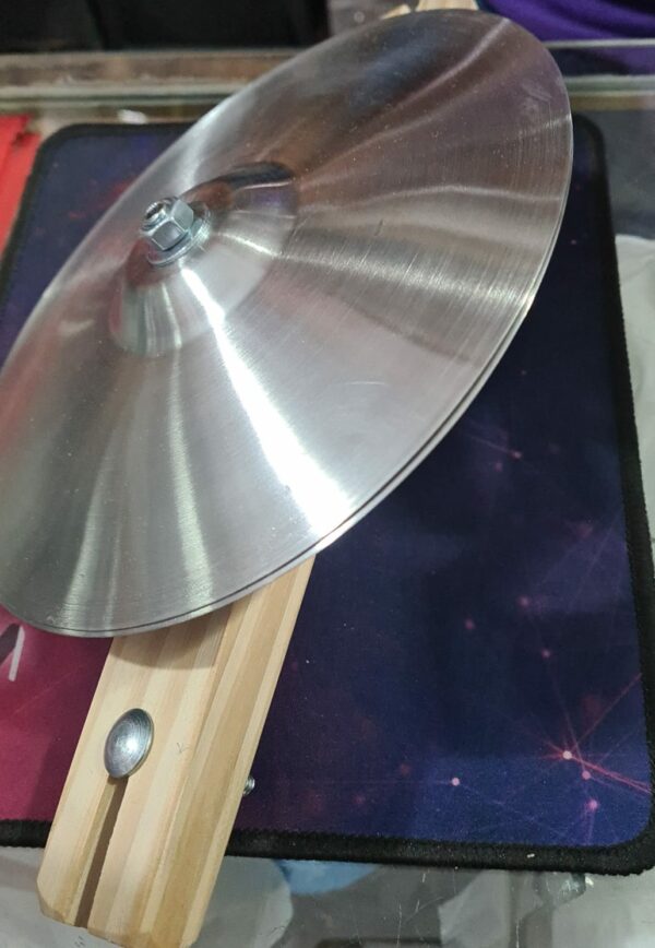 Platillos Con Soporte Para Bombo De Murga De Acero ALEYMAR