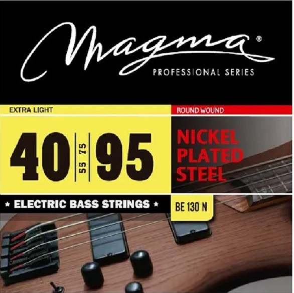 Cuerdas Para Bajo BE130N 4 Cuerdas 40-095 MAGMA