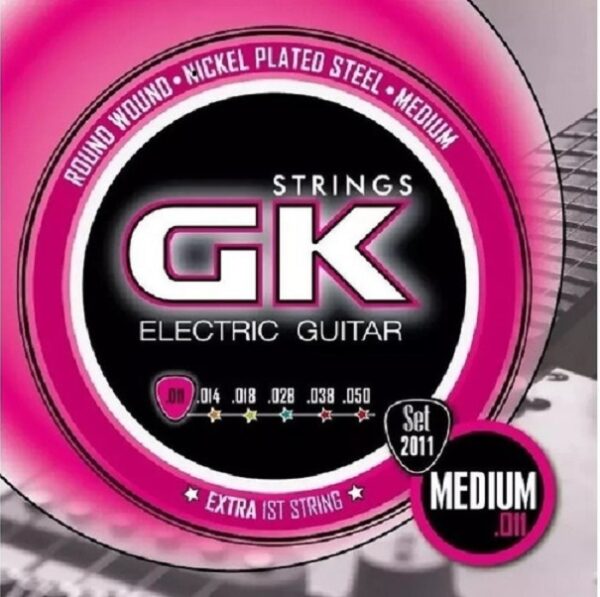Cuerdas Para Eléctrica 2011 Nickel .011 GK Medina Artigas BASE