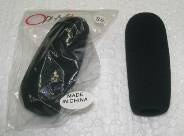 Esponja Paraviento WS06 P/Microfono Profesional 7 x 3 Cms Ophyr RADIO NORTE