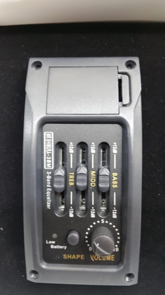 Microfono Van3sm Preamplificador Guitarra Mr Shimura Eq 3 Bandas BREYER