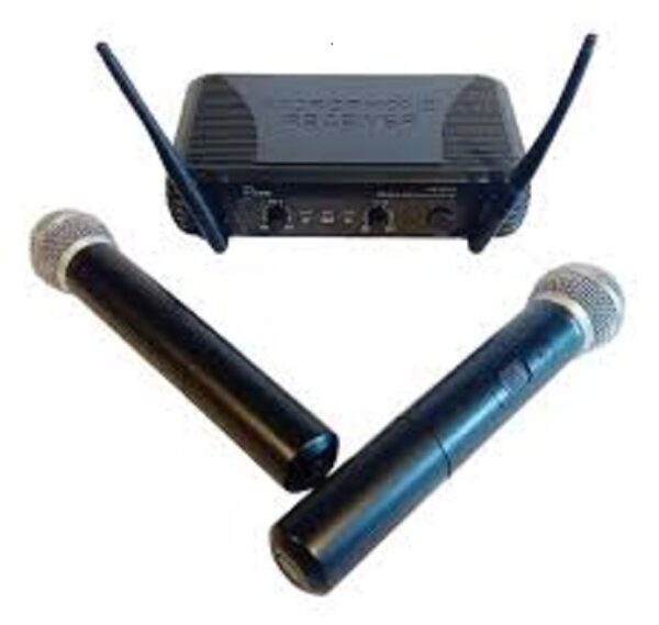 Microfono Wr368vr Inalambrico Vhf De Mano Doble PARQUER