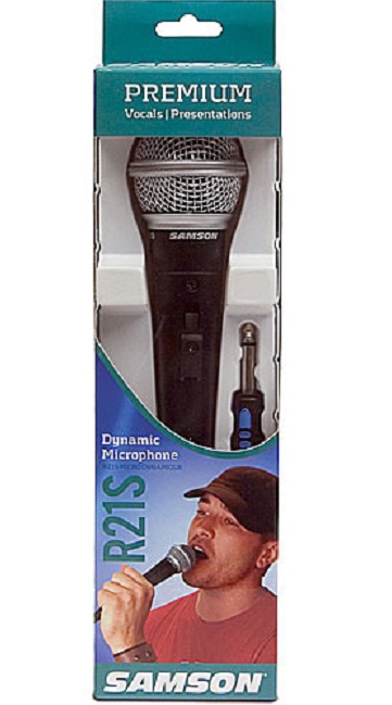 Microfono R21S Voz Vocal Dinámico + Pipeta Samson ALEYMAR - Imagen 2