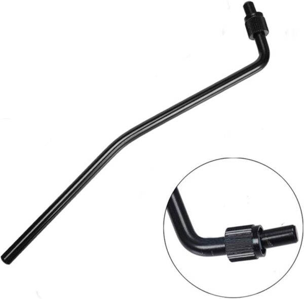 Brazo Palanca Tremolo TA04 Floyd Con Rosca Color Negro Redtone MAGIC MUSIC