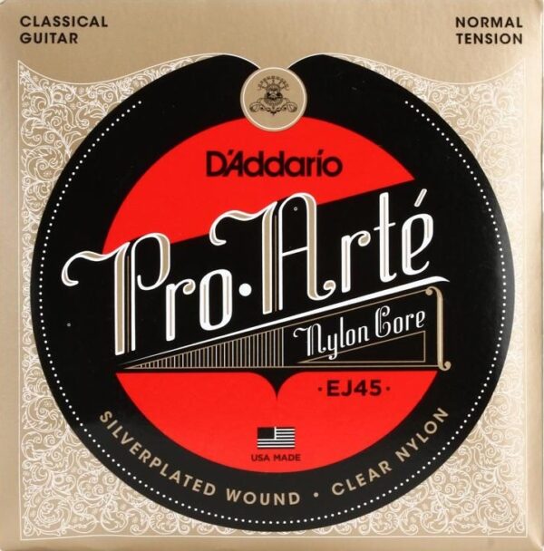 Cuerdas EJ45 Clasica Criolla Tension Media ProArte DAddario ALEYMAR