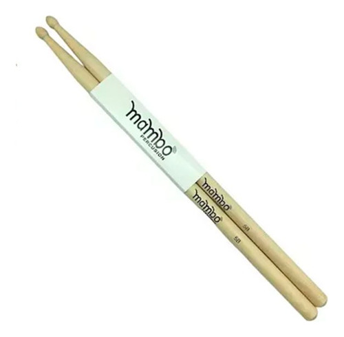 Palillos Baquetas Pta Madera 5A-5B-7A Mambo Resound LA FUSA