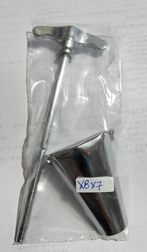 Tornillo Y Grampa X8X7 P/Bombo De Bateria PowerBeat INTERMUSICA