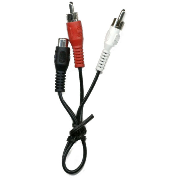 Cable Armado C2X1RCA 2 x RCA Macho a 1 RCA Hembra Artekit MARTCAR