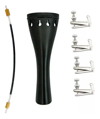Cordal De Violin 4/4 CV44 Con 4 Microafinadores Y Tiracordal Stradella MJ MUSIC