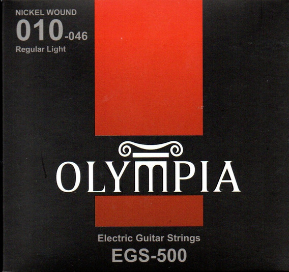 Cuerdas Electrica EGS500 Nickel .010-046 Olympia FAMA