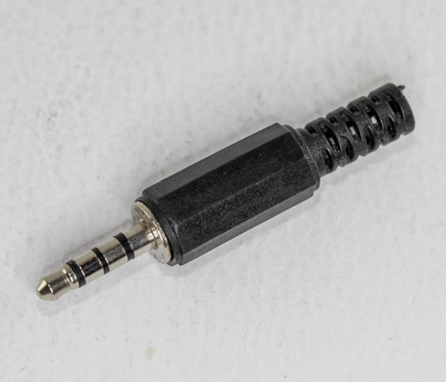 Ficha Conector 0450 Plug 3,5 mm Stereo 3 Vias RADIO NORTE