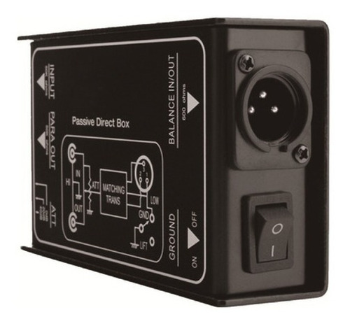 Caja Directa Pasiva DIB100 Hugel PARQUER