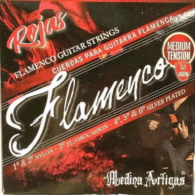 Cuerdas Clasica Criolla 450M Flamenco Mediun Tension Medina Artigas ALEYMAR