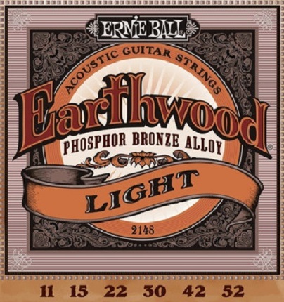 Cuerdas Acustica 2148 .011-52 Phosphor Bronze Earthwood Ernie Ball FAMA
