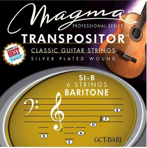 Cuerdas GCTBARI SI-B Transpositor Clasica Criolla Baritono MAGMA