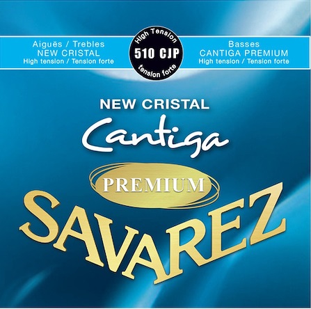 Cuerdas Clasicas 510CJP Tension Alta New Cristal Cantiga Premium Savarez BREYER