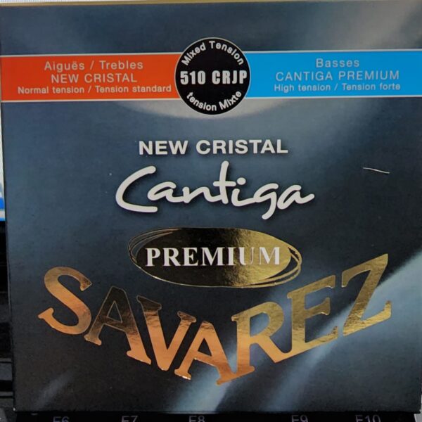 Cuerdas Clasicas 510CRJP Tension Normal New Cristal Cantiga Premium Savarez BREYER