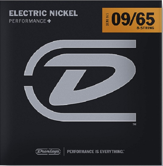 Cuerdas Electrica 8 Cuerdas DEN0965 09-65 Nickel Plated Jim Dunlop MUSIC SOLUTIONS