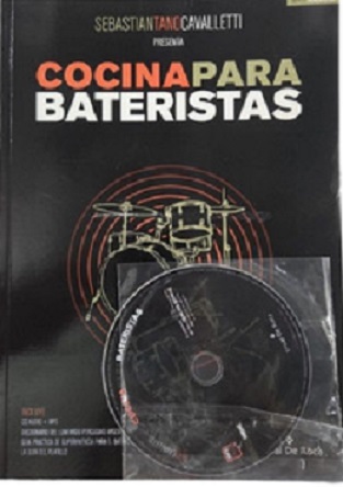 Libro Cocina Para Bateristas C/DVD Crisal de Roca DOREMI CHROMOS