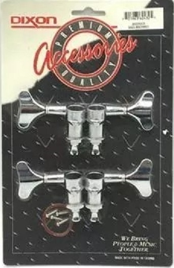 Clavijas SKG243 2+2 Para Bajo Electrico T/Gotoh Cromados Dixon LA FUSA