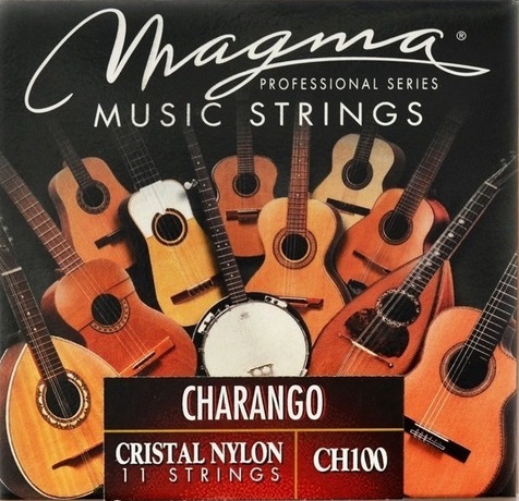 Cuerdas Para Charango CH100 Nylon Cristal 10Cdas. MAGMA