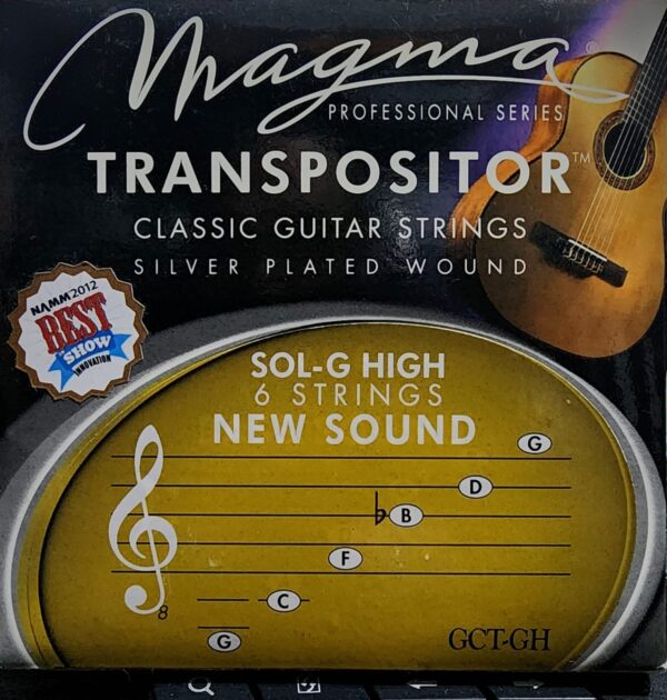 Cuerdas GCTGH SOL G H Transpositor Clasica Criolla MAGMA