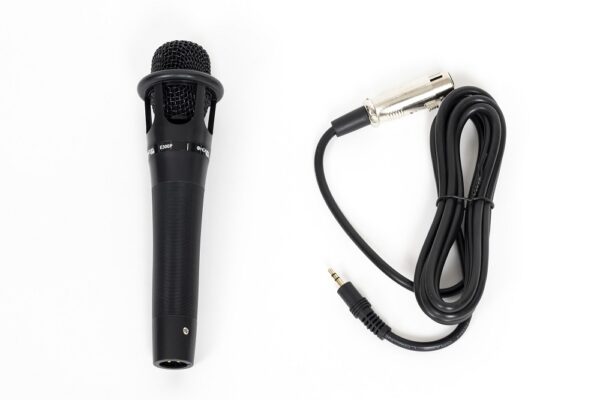 Microfono E300P Voz Dinamico XLR Conector 3,5mm Hugel PARQUER