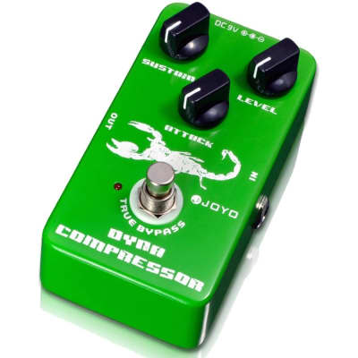 Pedal Dynamic Compressor JF10 P/Guitarra Joyo LA FUSA IVA 10.5%