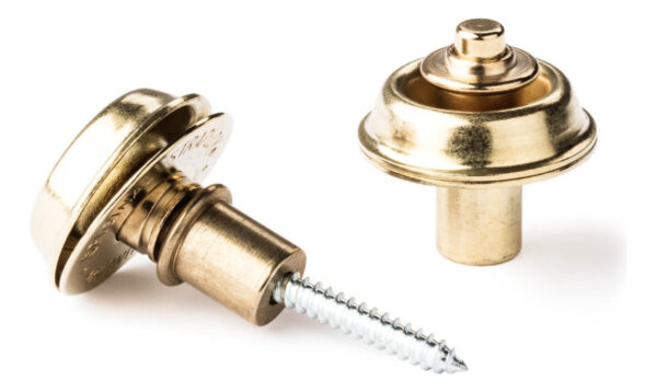 Traba Correa Straplok SLS1402G Flush-Set Brass Jim Dunlop MUSIC SOLUTIONS