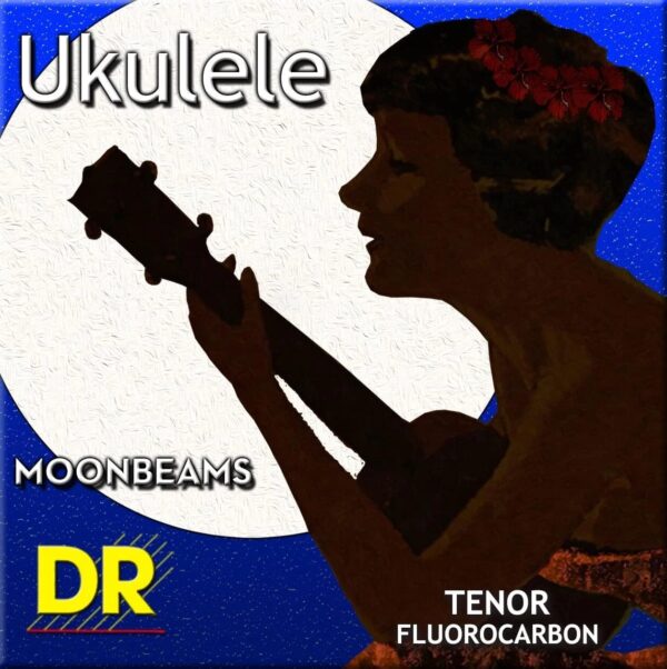 Cuerdas Para Ukelele Tenor Clear Fluorocarbon Moonbeams DR HMG