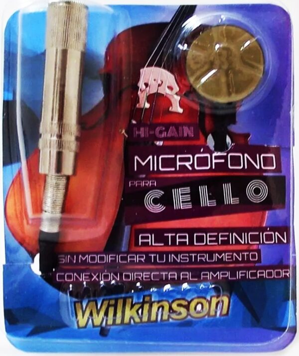 Microfono De Contacto Para Cello Profesional Wilkinson LA FUSA