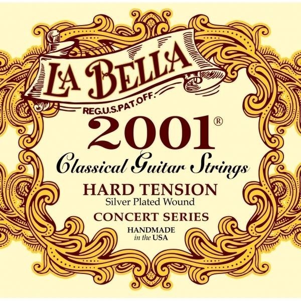 Cuerdas Clasica Criolla 2001 Concierto Alta Tension La Bella MJ MUSIC