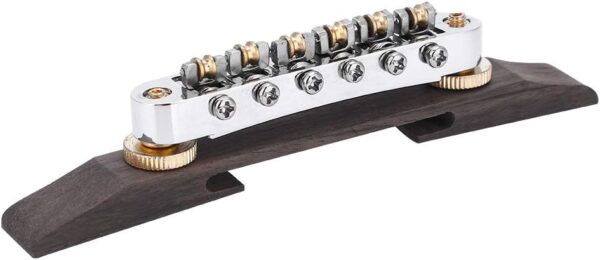 Puente De Guitarra PUE4 Les Paul Jazz Con Base De Madera De Palisandro CAMBO