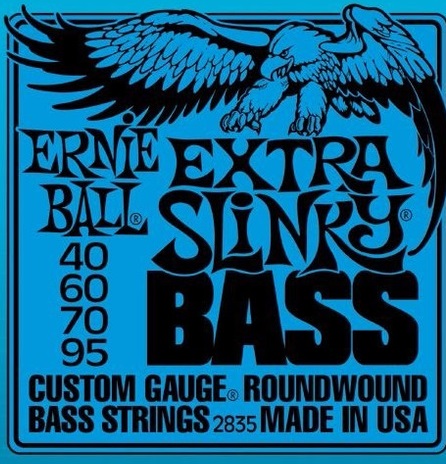 Cuerdas Bajo 2835 040-095 4 Cdas. Ernie Ball FAMA