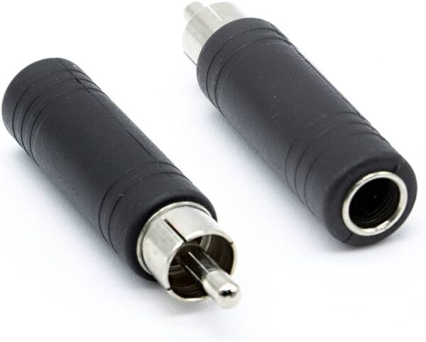 Ficha Conector Adaptador 1208 Hembra 6,5 Mono/Macho RCA RADIO NORTE