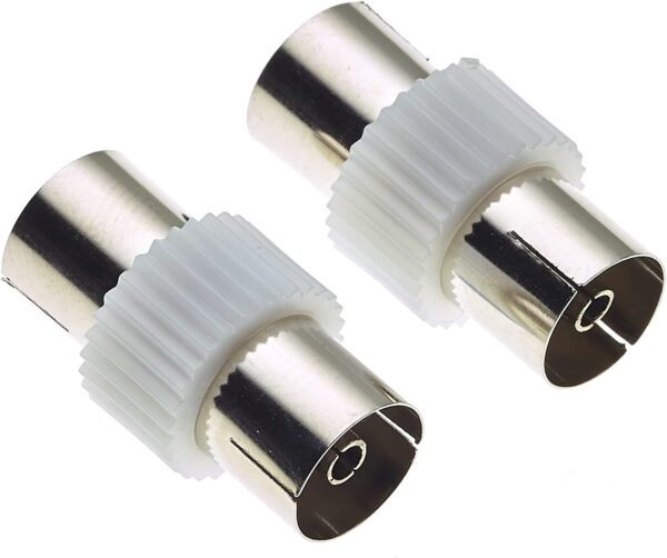 Ficha Conector Adaptador 2020 Doble Hembra Pin Grueso RADIO NORTE