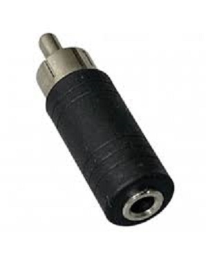 Ficha Conector Adaptador 0508 Hembra 3,5 Mono A Macho RCA RADIO NORTE