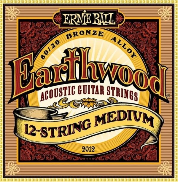 Cuerdas Acustica 2012 12 Cdas .012 Earthwood Ernie Ball FAMA