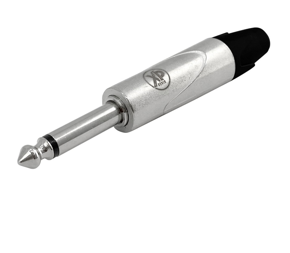 Ficha Conector Plug QT166 Mono De 6,3 mm XPAudio SHOWROOM
