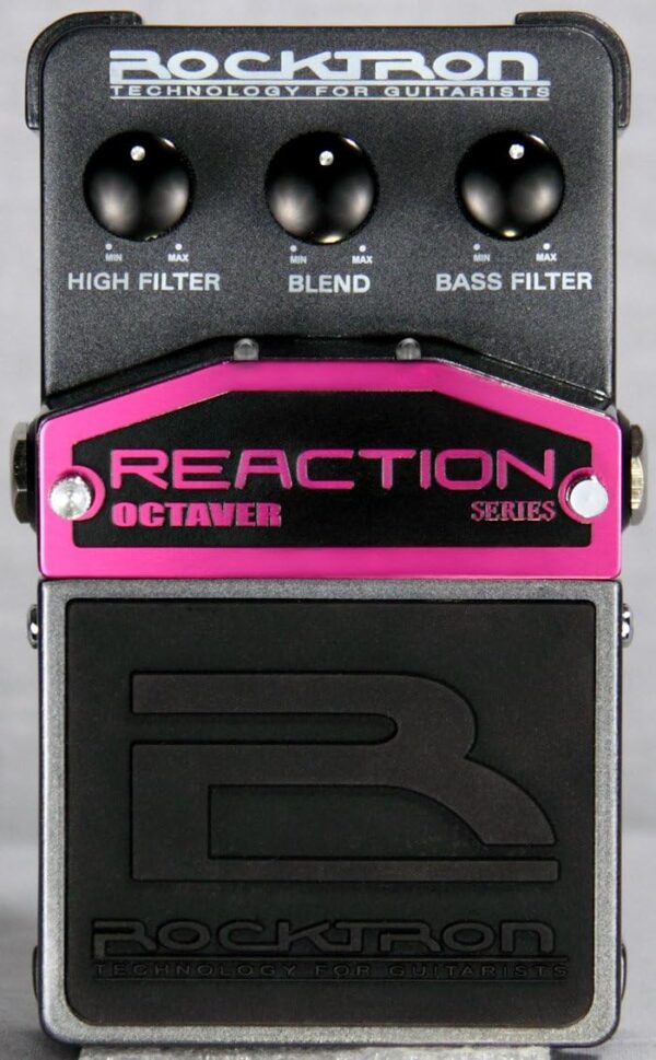 Pedal De Efecto Octavador R1626 Reaction Octaver Rocktron IVA 10,5% CARME