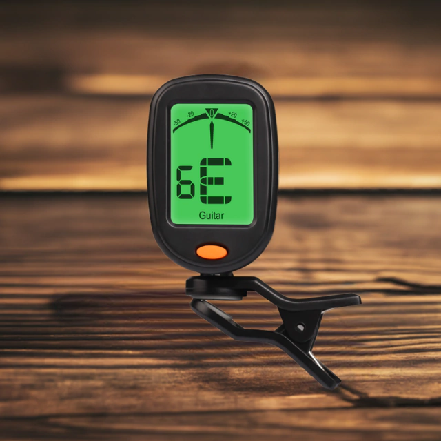 Afinador FT16T Clip Guitarra Bajo Violin Ukelele Cromatico Con Pila Flanger IVA 10,5% KAIRON