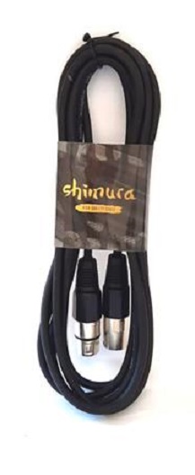 Cable MIC2009 3 Mts XLR Macho-XLR Hembra 6 Mm Shimura BREYER