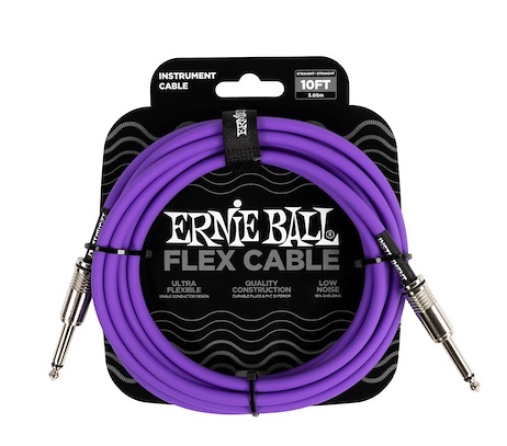 Cable Flex 6415 3 Mts Purpura P/Instrumentos Ernie Ball FAMA