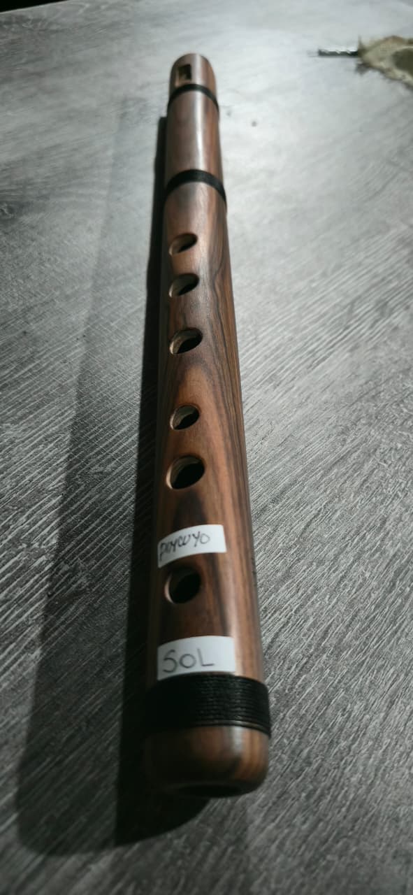 Pinkullo De Madera Nota Sol MI RAZA