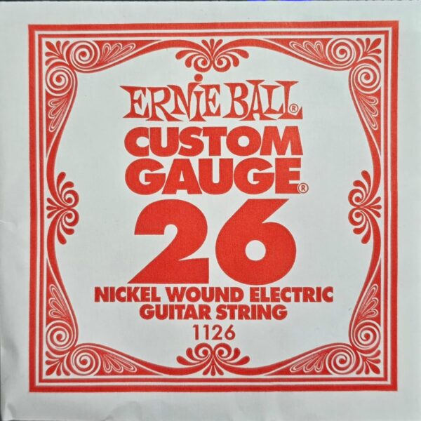 Cuerda Suelta .026 Electr/Acust. Ernie Ball FAMA