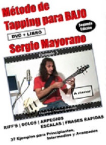 Libro + DVD Tapping Para Bajo - Sergio Mayorano ALEYMAR